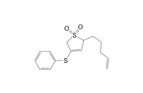 2-(4-pentenyl)-4-(phenylthio)-3-sulfolene