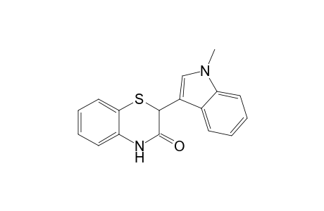 2-(1-Methyl-1H-indol-3-yl)-2H-1,4-benzothiazin-3(4H)-one