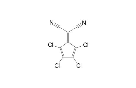 1,2,3,4-TETRACHLOR-PENTAFULVEN-6,6-DICARBONITRIL