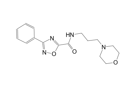 1,2,4-oxadiazole-5-carboxamide, N-[3-(4-morpholinyl)propyl]-3-phenyl-