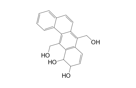 7,12-Bis(hydroxymethyl)-10,11-dihydrobenzo[a]anthracene-10,11-diol