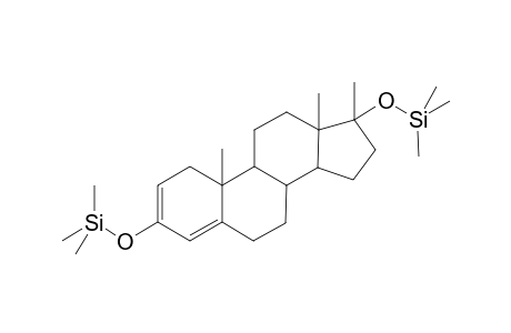 17-Methyltestosterone enol 2TMS
