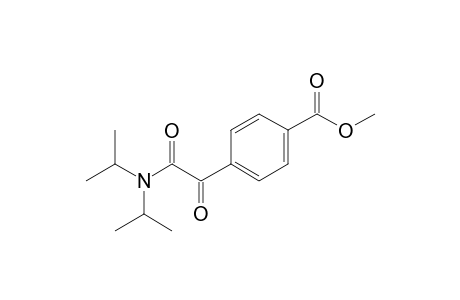 4-[2-(diisopropylamino)-2-keto-acetyl]benzoic acid methyl ester