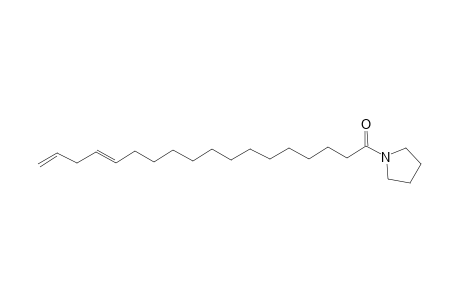 Pyrrolidine, 1-(1-oxo-14,17-octadecadienyl)-