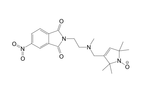 N-[-.beta.-N'-Methyl-.beta.-N'-(1'-oxyl-2',2',5',5'-tetramethyl-2',5'-dihydro-1H-pyrrol-3'-ylmethyl)]-4-nitrophthalimide - Radical