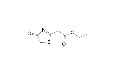 2-(4-keto-2-thiazolin-2-yl)acetic acid ethyl ester