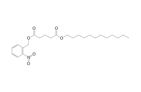 Glutaric acid, dodecyl 2-nitrobenzyl ester