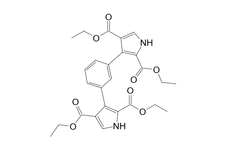 Tetraethyl 3,3'-(1,3-phenylene)bis(pyrrole-2,4-dicarboxylate)