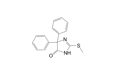 2-(Methylsulfanyl)-5,5-diphenyl-3,5-dihydro-4H-imidazol-4-one