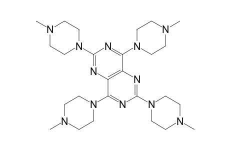 2,4,6,8-tetrakis(4-methyl-1-piperazinyl)pyrimido[5,4-d]pyrimidine