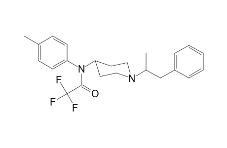 N-4-Methylphenyl-N-[1-(1-phenylpropan-2-yl)piperidin-4-yl]trifluoroacetamide