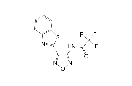 N-[4-(1,3-Benzothiazol-2-yl)-1,2,5-oxadiazol-3-yl]-2,2,2-trifluoroacetamide