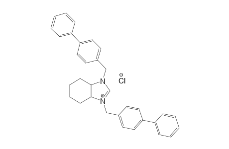 1,3-BIS-(4-BIPHENYLBENZYL)-PERHYDRO-BENZIMIDAZOLINIUM-CHLORIDE