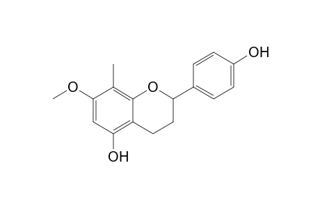 3,4-Dihydro-2-(p-hydroxyphenyl)-7-methoxy-8-methyl-2H-[1]benzopyran-5-ol