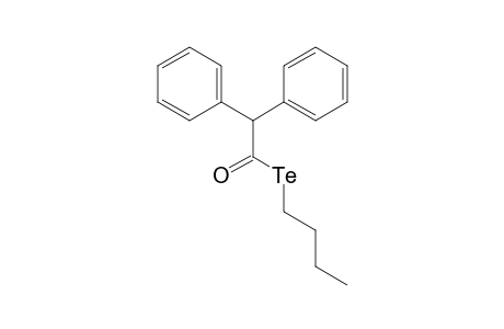 2,2-Diphenylethanetelluroic acid Te-butyl ester