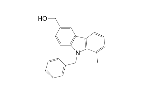 9H-Carbazole-3-methanol, 8-methyl-9-(phenylmethyl)-