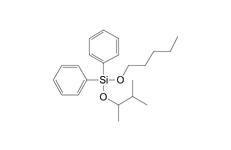 Silane, diphenyl(3-methylbut-2-yloxy)pentyloxy-