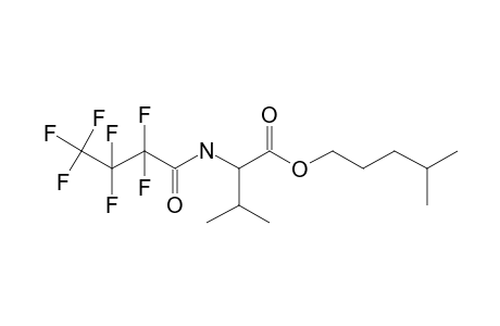 L-Valine, N-heptafluorobutyryl-, isohexyl ester