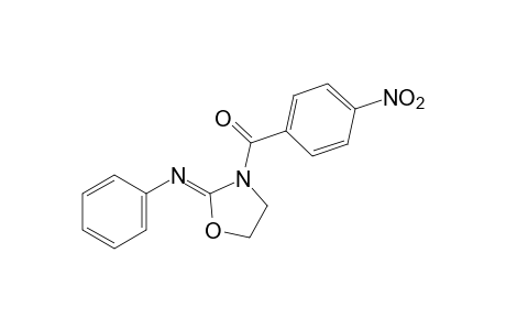 3-(p-nitrobenzoyl)-2-(phenylimino)oxazolidine