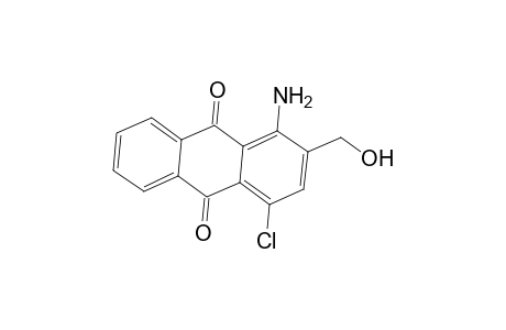 1-Amino-4-chloro-2-(hydroxymethyl)anthra-9,10-quinone