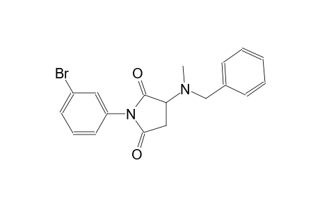 3-[benzyl(methyl)amino]-1-(3-bromophenyl)-2,5-pyrrolidinedione