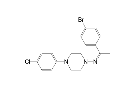 N-[(Z)-1-(4-bromophenyl)ethylidene]-4-(4-chlorophenyl)-1-piperazinamine