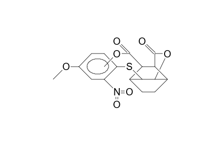 Methyl-(2sr, 10RS)-2-(4'-methoxy-2'-nitrophenylthio)-4-oxa-5-oxotricyclo-[4.3.1.0(3,7)]-decan-10-carboxylate