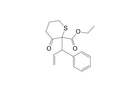 Ethyl 3-Oxo-2-(1-phenylprop-2-enyl)thiane-2-carboxylate