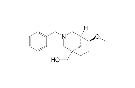 ((1S*,5S*,6S*)-3-Benzyl-6-methoxy-3-azabicyclo[3.3.1]nonan-1-yl)methanol