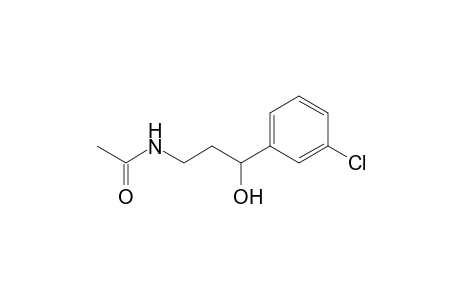 N-[3-(3-Chlorophenyl)-3-hydroxypropyl]acetamide