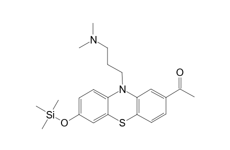 1-[10-[3-(dimethylamino)propyl]-7-trimethylsilyloxy-2-phenothiazinyl]ethanone