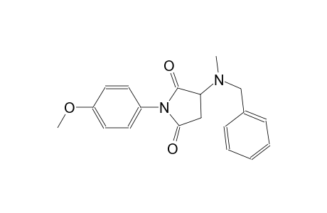 3-[benzyl(methyl)amino]-1-(4-methoxyphenyl)-2,5-pyrrolidinedione
