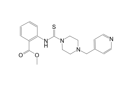 benzoic acid, 2-[[[4-(4-pyridinylmethyl)-1-piperazinyl]carbonothioyl]amino]-, methyl ester