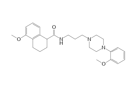 5-Methoxy-N-[3-[4-(2-methoxyphenyl)-1-piperazinyl]propyl]-1,2,3,4-tetrahydronaphthalene-1-carboxamide