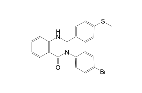 4(1H)-quinazolinone, 3-(4-bromophenyl)-2,3-dihydro-2-[4-(methylthio)phenyl]-