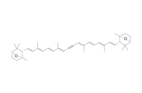 .beta.,.beta.-Carotene, 2,5:2',5'-diepoxy-15,15'-didehydro-5,5',6,6'-tetrahydro-, (2S,2'S,5R,5'R,6S,6'S)-