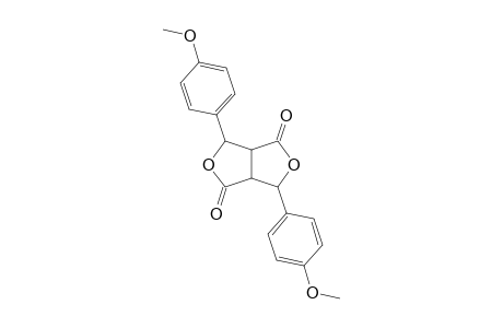 1,4-bis(4-methoxyphenyl)-1,3a,4,6a-tetrahydrofuro[3,4-c]furan-3,6-dione
