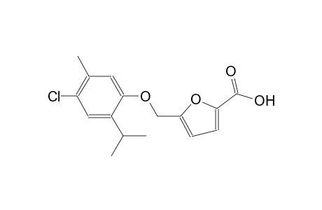 5-[(4-chloro-2-isopropyl-5-methylphenoxy)methyl]-2-furoic acid