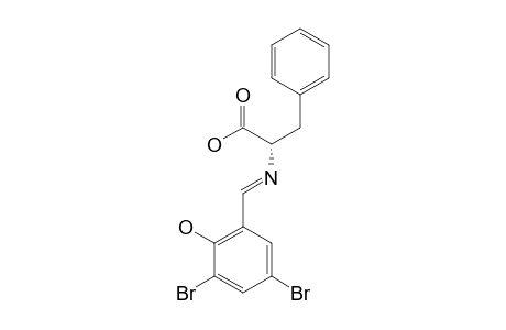 N-(L-PHENYLALANINE)-3,5-DIBROMO-SALICYLALDEHYDE;DI-BR-PH