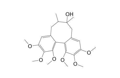 1,2,3,10,11,12-Hexamethoxy-6,7-dimethyl-5,6,7,8-tetrahydrodibenzo[a,c]cycloocten-6-ol