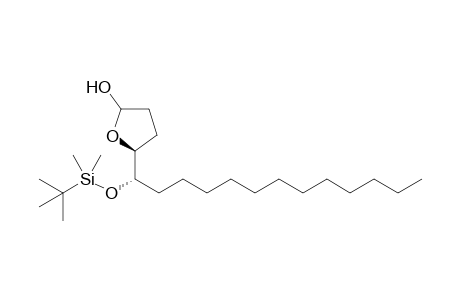 (1SR,4S,5S)-1-Hydroxy-5-tert-butyldimethylsilyloxy-1,4-epoxyheptadecane