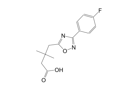 1,2,4-oxadiazole-5-butanoic acid, 3-(4-fluorophenyl)-beta,beta-dimethyl-