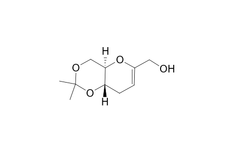 (4aR,8aS)-4,4a,8,8a-Tetrahydro-2,2-dimethyl-6-(hydroxymethyl)pyrano[2,3-d]-1,3-dioxin