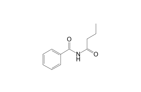 N-(1-oxobutyl)benzamide