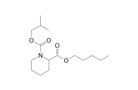 Pipecolic acid, N-isobutoxycarbonyl-, pentyl ester