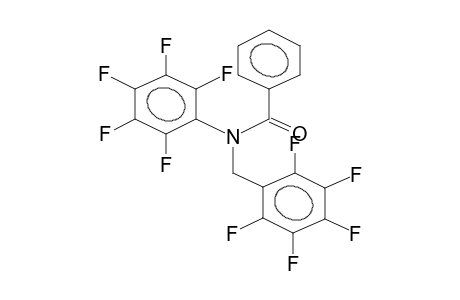 N-PENTAFLUOROPHENYL-N-(2,3,4,5,6-PENTAFLUOROBENZYL)BENZAMIDE