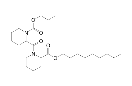 Pipecolylpipecolic acid, N-propoxycarbonyl-, nonyl ester