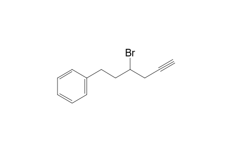 (3-Bromohex-5-yn-1-yl)benzene