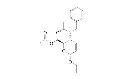 ETHYL-6-O-ACETYL-4-(N-BENZYLACETAMIDO)-2,3,4-TRIDEOXY-ALPHA-D-ERYTHRO-HEX-2-ENOPYRANOSIDE