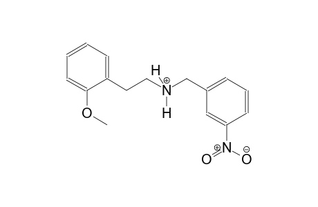2-(2-methoxyphenyl)-N-(3-nitrobenzyl)ethanaminium